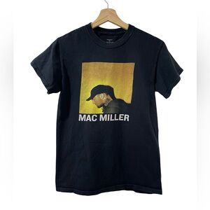 MAC MILLER Black Graphic Short Sleeve Tee